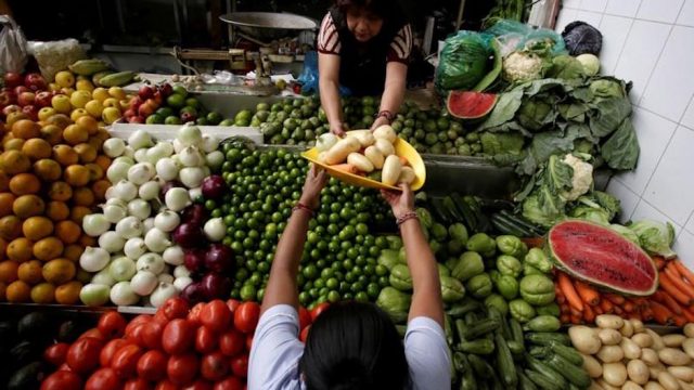 Inflación México supera rango Banxico