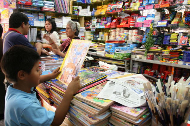 Compra venta de útiles escolares