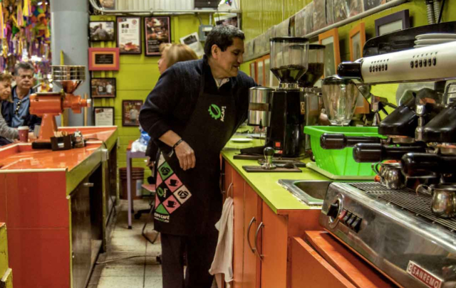 El negocio de la cafetería