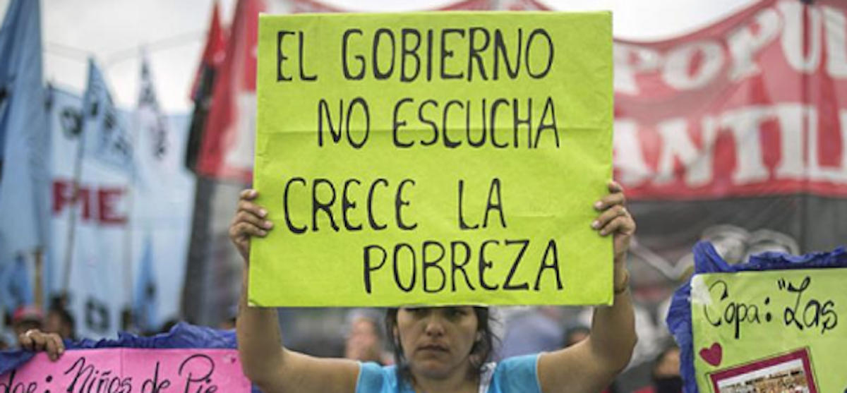 Se declara ‘emergencia alimentaria’ en Argentina