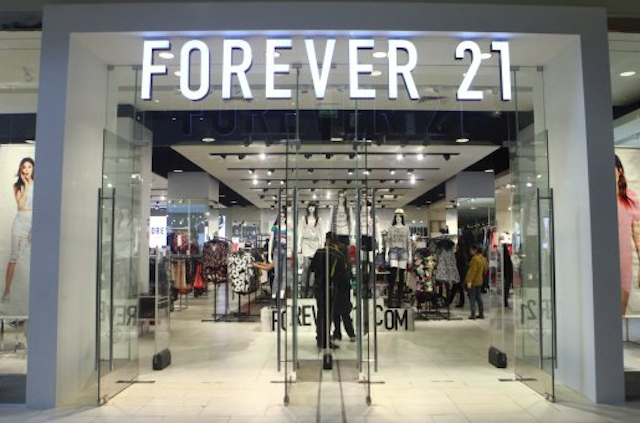 Forever 21 en bancarrota