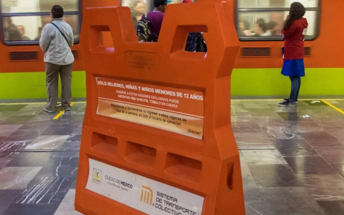Multarán con más de 2 mil pesos en CDMX por invadir espacios de mujeres en el transporte