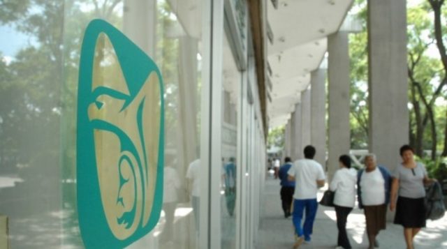 Imagen: Símbolo del IMSS, 25 de octubre de 2019 (Imagen: Especial)