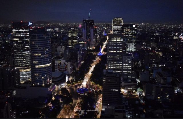 Imagen: Vista nocturna de la Ciudad de México, 30 de octubre de 2019 (Imagen: Especial)
