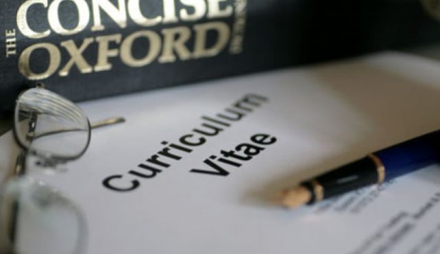 Imagen: Elaboración de un CV, 4 de noviembre de 2019 (Imagen: Especial)
