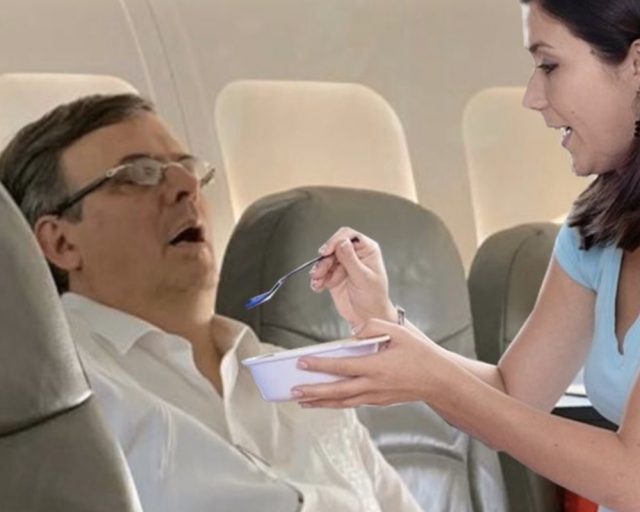 2 de diciembre de 2019, sueño, dormir, trabajo, empleo, meme del canciller de México, Marcelo Ebrard (Imagen: Especial)