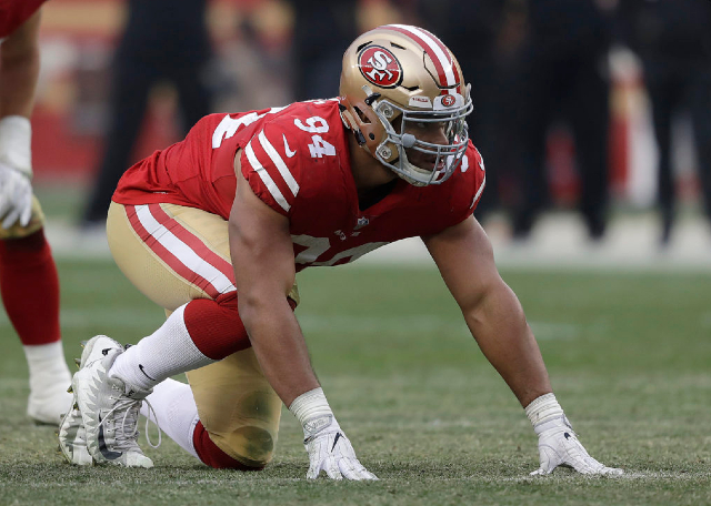 31 de enero 2020, DeForest Buckner, Jugadores, Deportistas, Atletas, NFL, Super Bowl, Super Bowl LIV, San Francisco 49ers