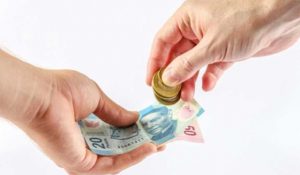 08 de enero 2020, Salario mínimo, Dinero, Monedas, Billetes, Personas, Dinero mexicano