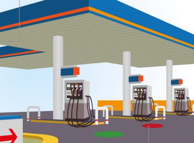 11 de febrero de 2020, despachan gasolina (Imagen: Twitter @CRE_Mexico)