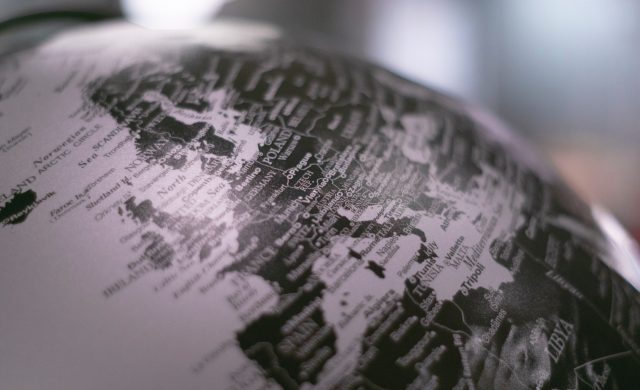 2 de marzo de 2020, globo terráqueo (Imagen: Unsplash)
