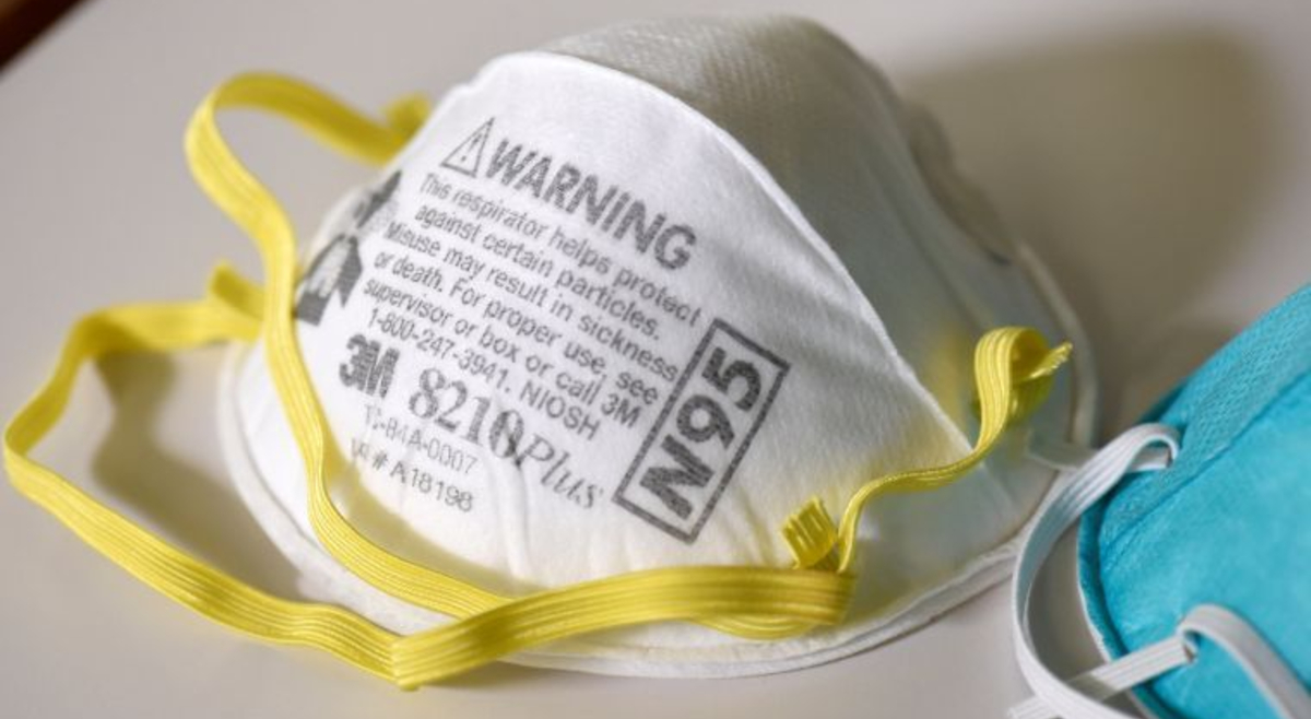 Venden cubrebocas N95 y productos de 3M falsificados