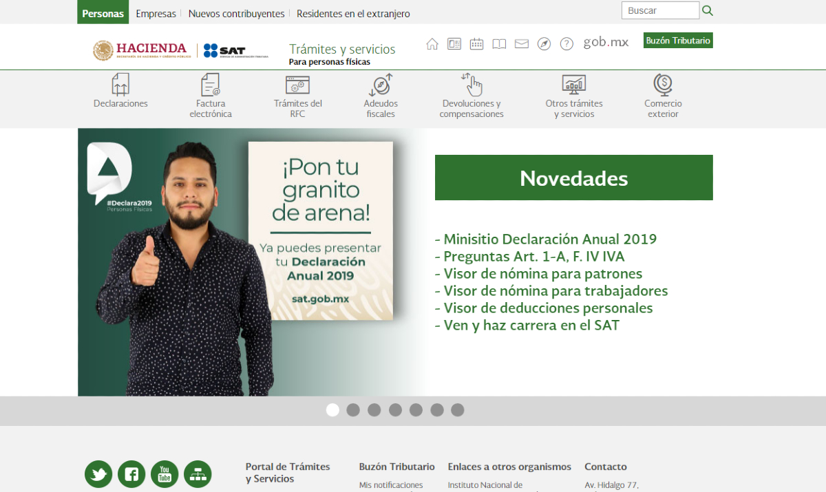 Entre fallas y saturación, personas realizan su declaración anual