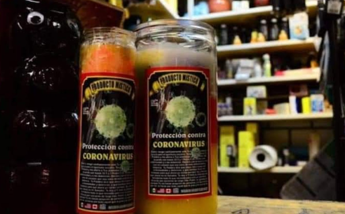 Vendedores esotéricos tienen éxito con productos a 40 pesos contra el coronavirus