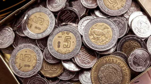 Monedas Mexicanas, Monedas, Dinero, Efectivo, Cambio