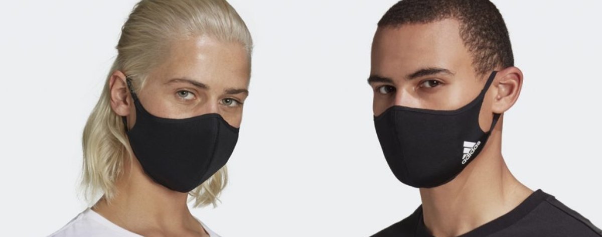 Adidas lanza mascarillas reutilizables, parte de las ventas será donada