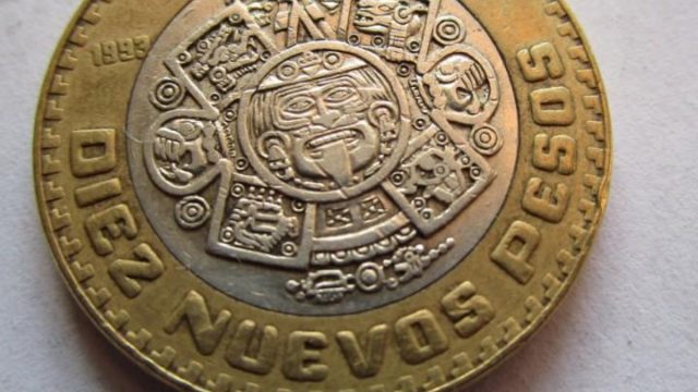 Moneda de 10 pesos, Monedas, Dinero, 10 pesos, Pesos Mexicanos