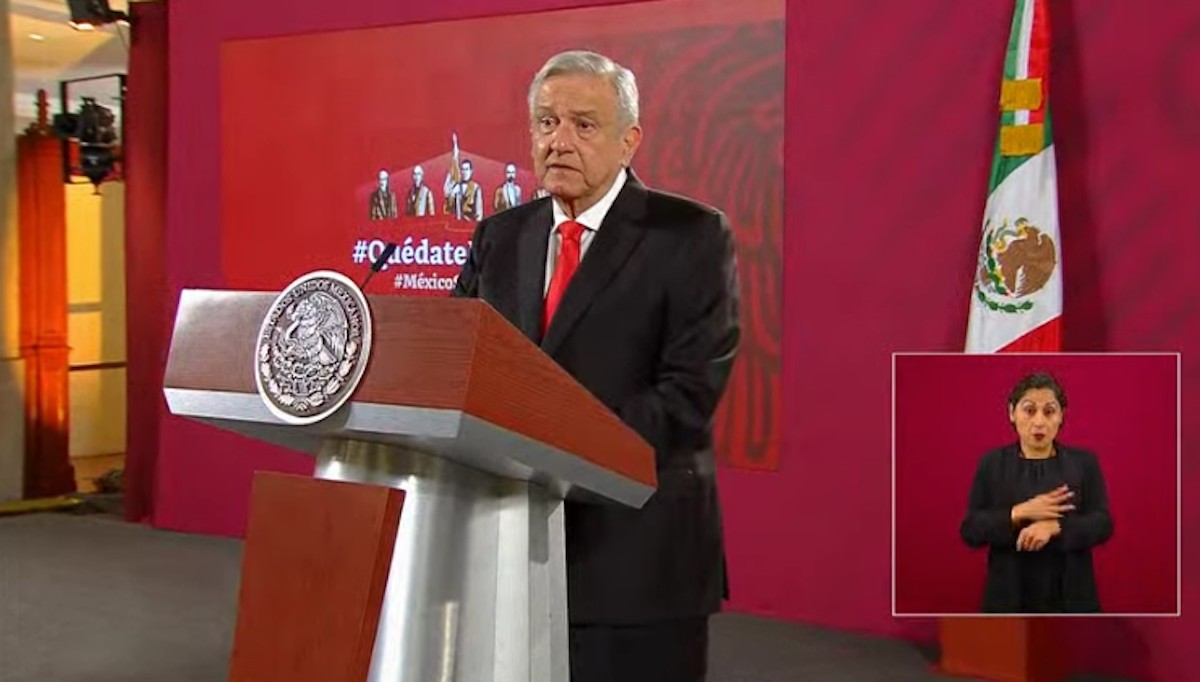 Presidente de México, Andrés Manuel López Obrador, presenta proyecto de pensiones (Imagen: Youtube: Andrés Manuel López Obrador)