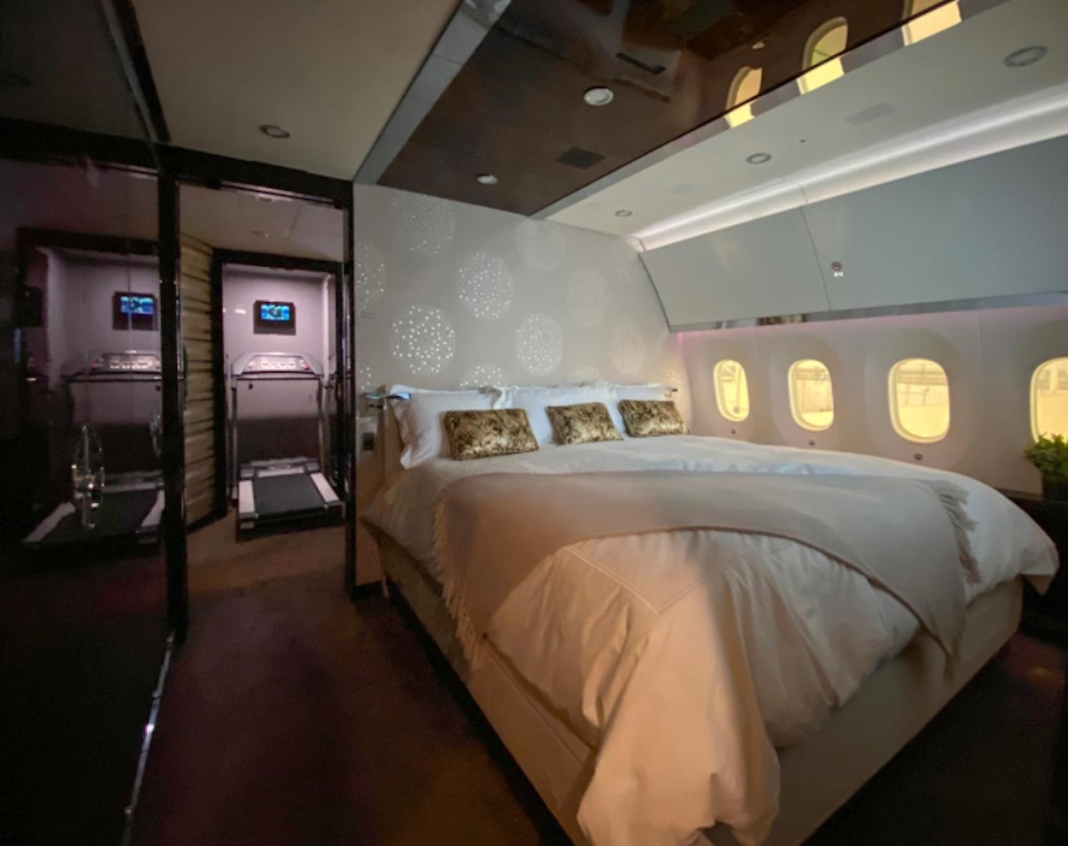 FOTOS: Así son los lujos del avión presidencial