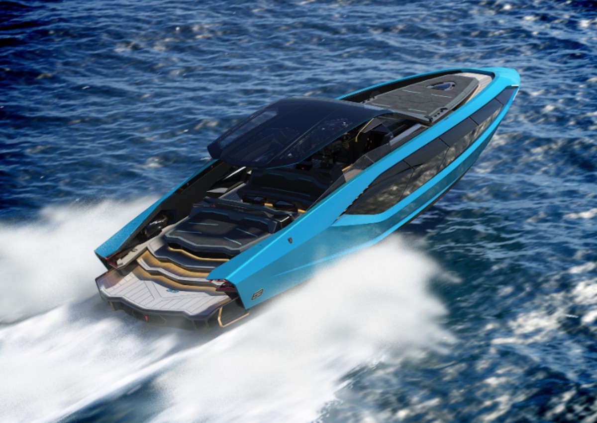 Lamborghini incursiona en el mar con un yate de más de 3 mdd