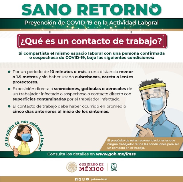 Contacto de trabajo, Covid-19, Coronavirus