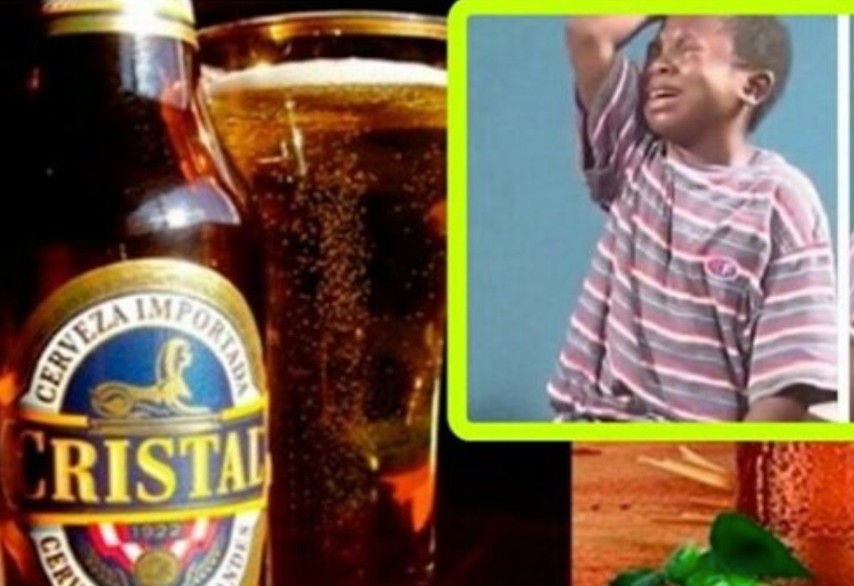 Meme cerveza (Imagen: Twitter Omar Va @SithWalrus