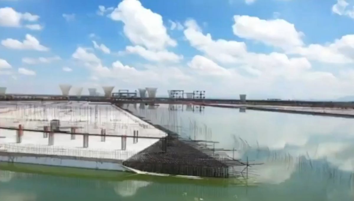 ¿De qué magnitud es la inundación del NAICM?