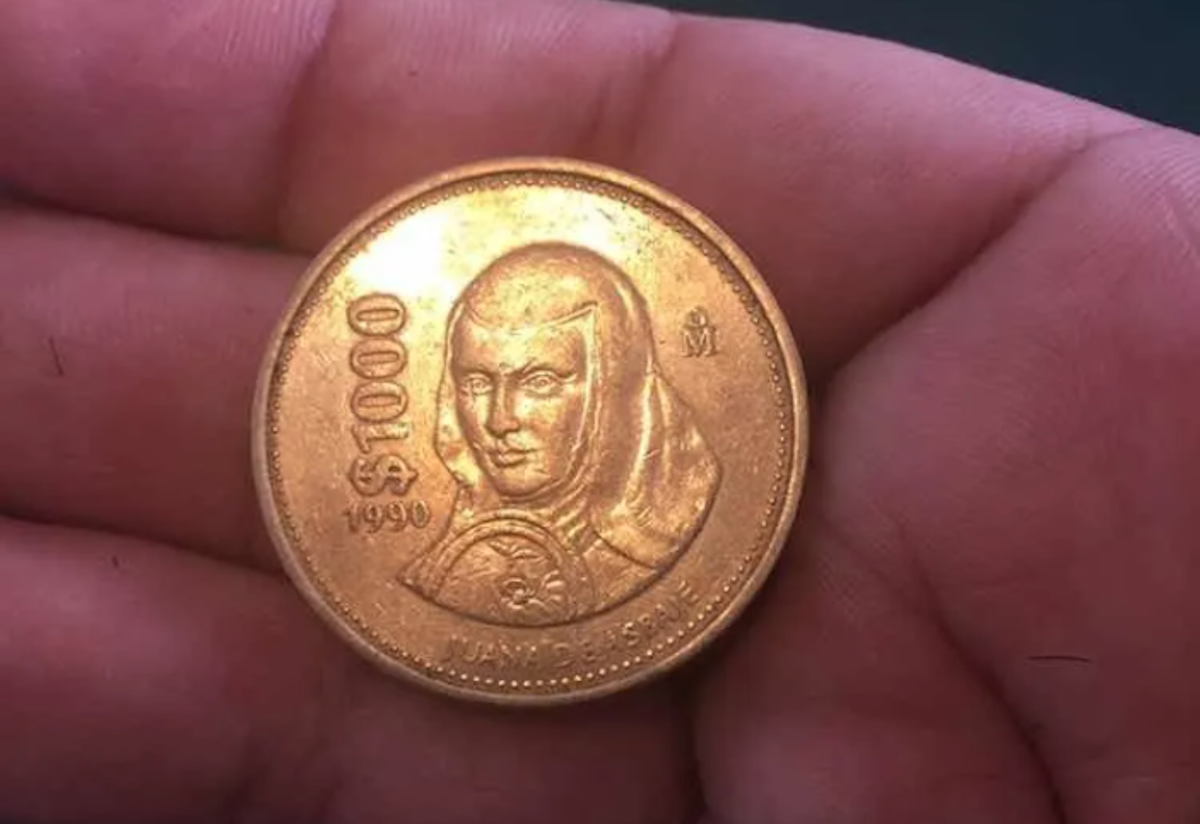 Venden monedas de Sor Juana en más de 10 mil pesos