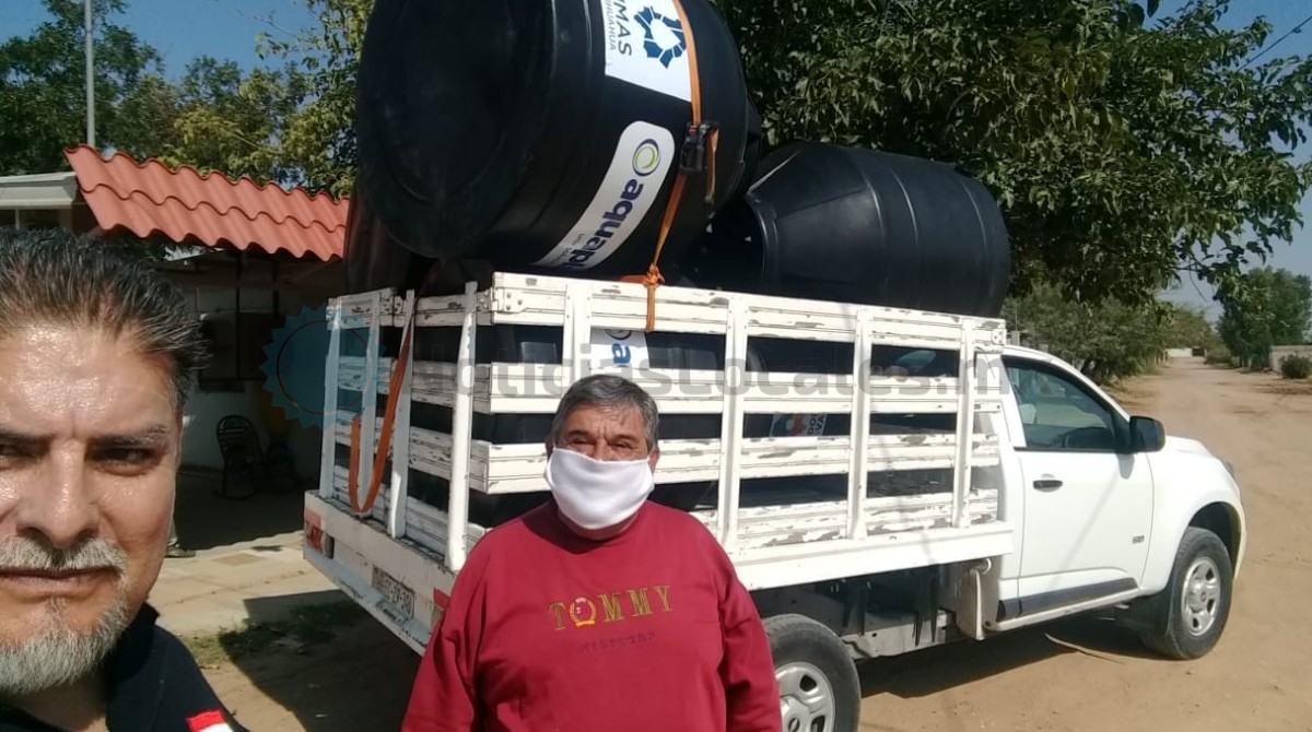 JMAS de Chihuahua impulsa el programa Tinacos Covid