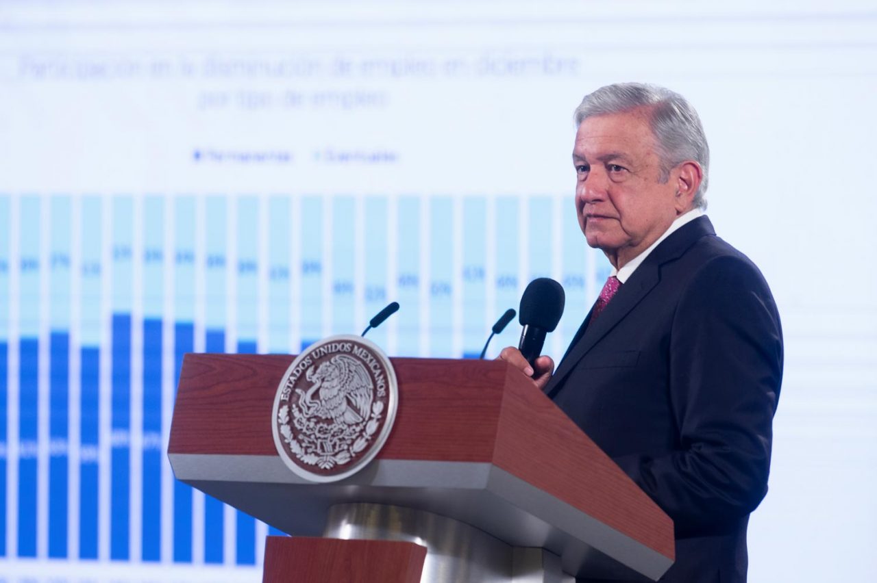 Se está cumpliendo pronóstico de recuperación en ‘V’: AMLO
