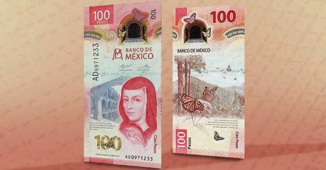 Estos elementos te dicen si un billete de 100 pesos es falso