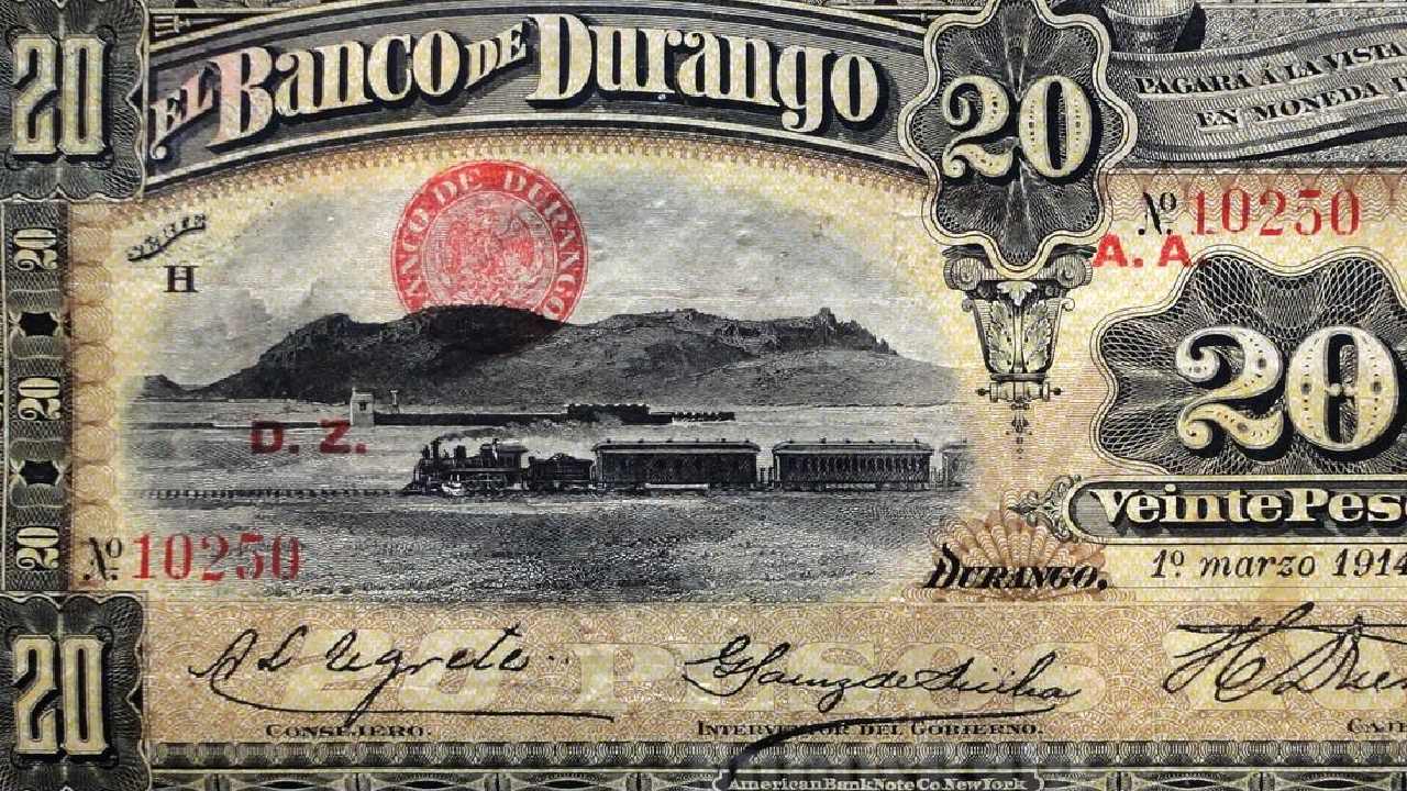 Billete de 20 pesos de 1914 se vende en casi 7 mil pesos