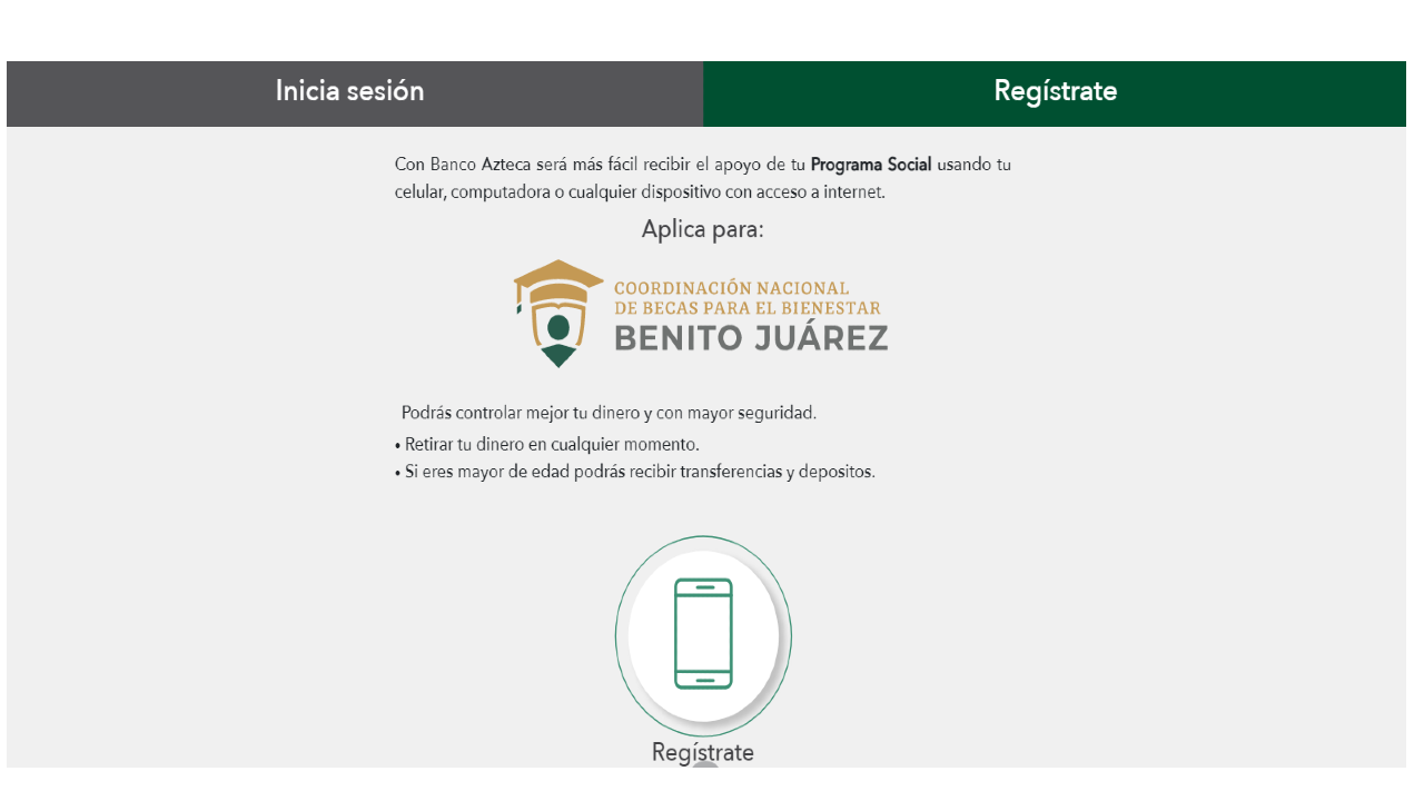 Paso a paso: ¿Cómo registrarte en Bienestar Azteca?