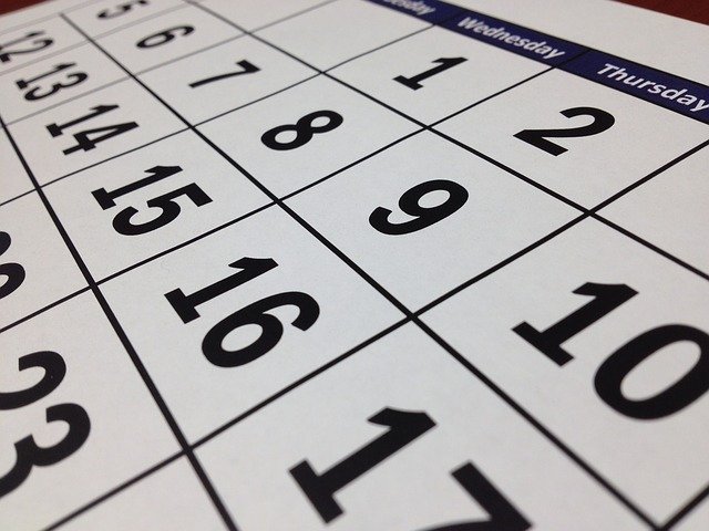 Una mejor organización en tu calendario te ayudará a no tener problemas con el banco