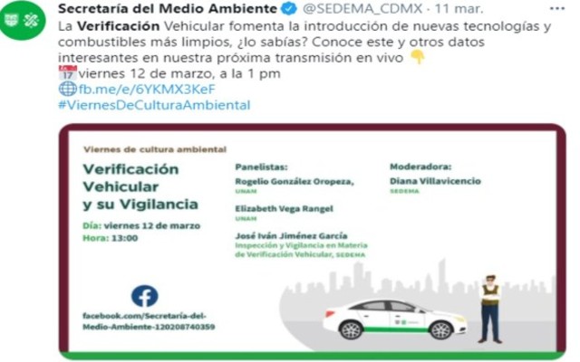 En redes sociales se promocionan los cursos sobre la importancia de la verificación