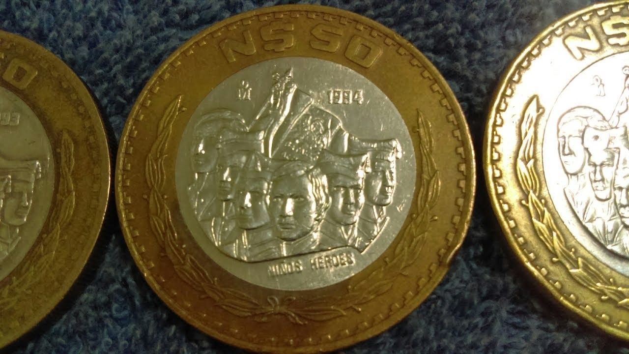 Esta moneda de 50 pesos se vende en internet por 2 mil pesos