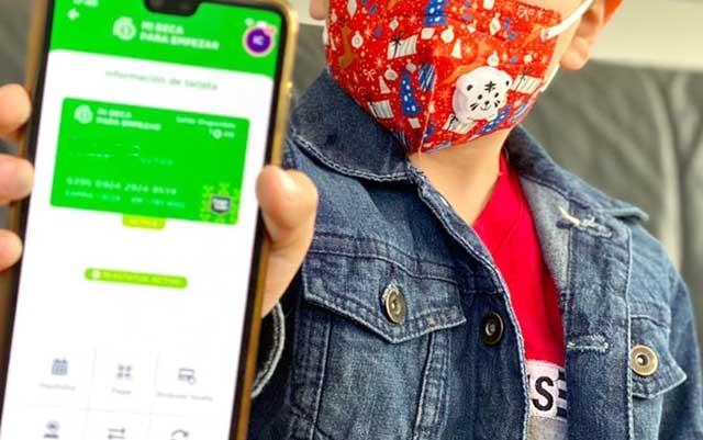 Registro desde app mi beca para empezar