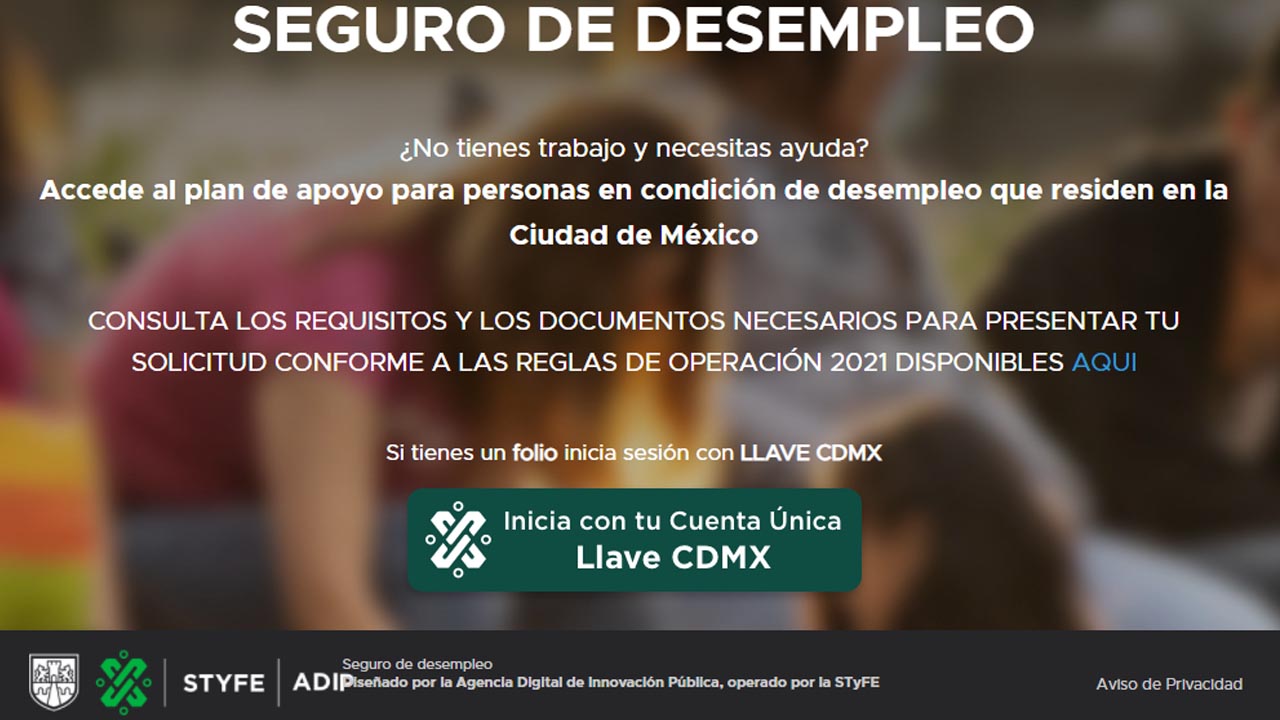 Tramitar seguro por desempleo