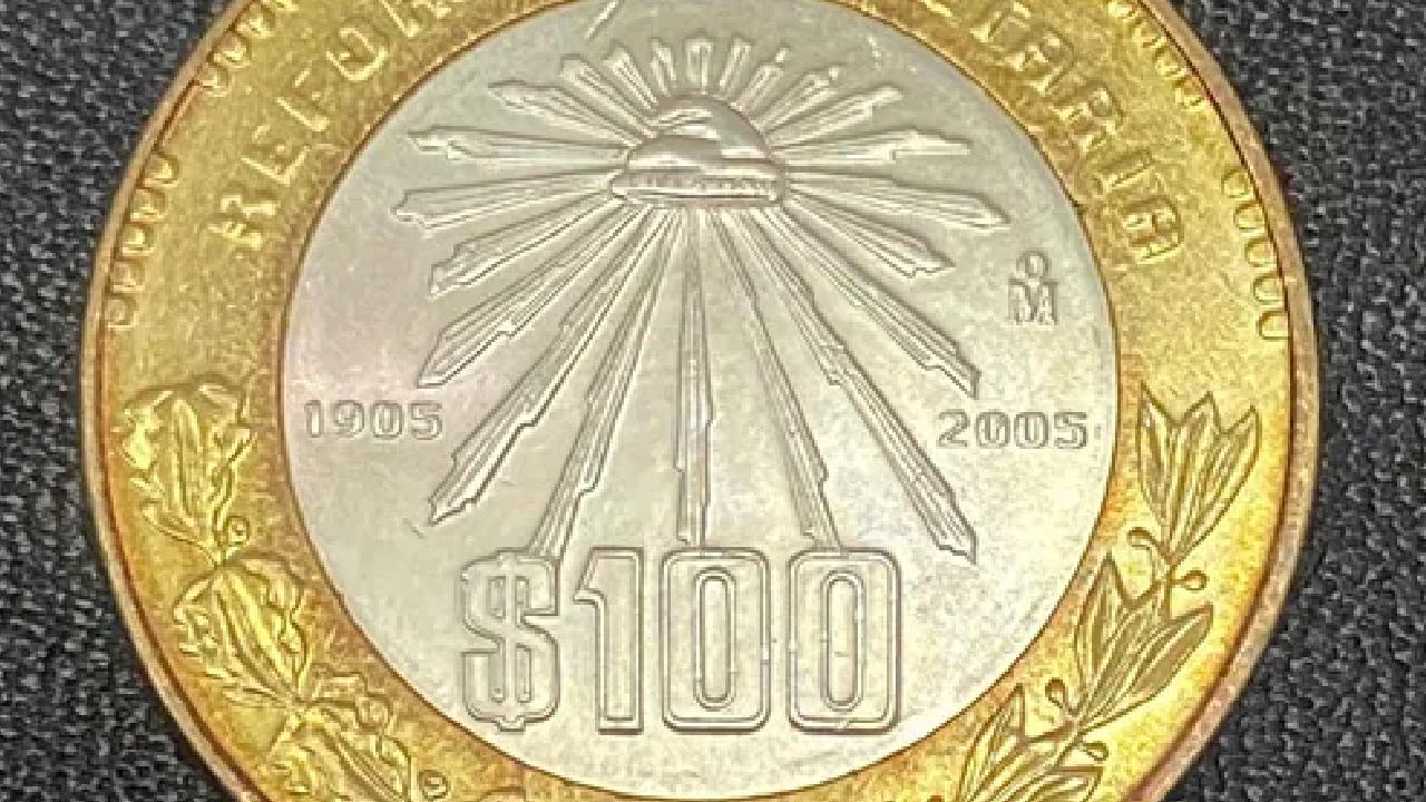 Estas monedas de 100 pesos se venden en casi 5 mil pesos