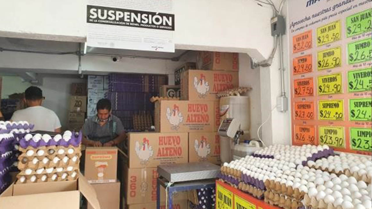 Profeco sanciona a 126 tiendas por aumentos “injustificados” de alimentos