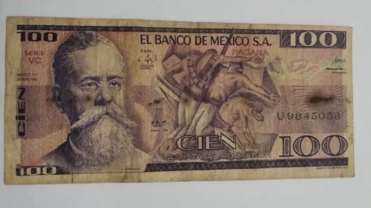 dividendo Comerciante itinerante Enojado Estos billetes antiguos se venden hasta en 72 mil pesos en internetTu  Cochinito