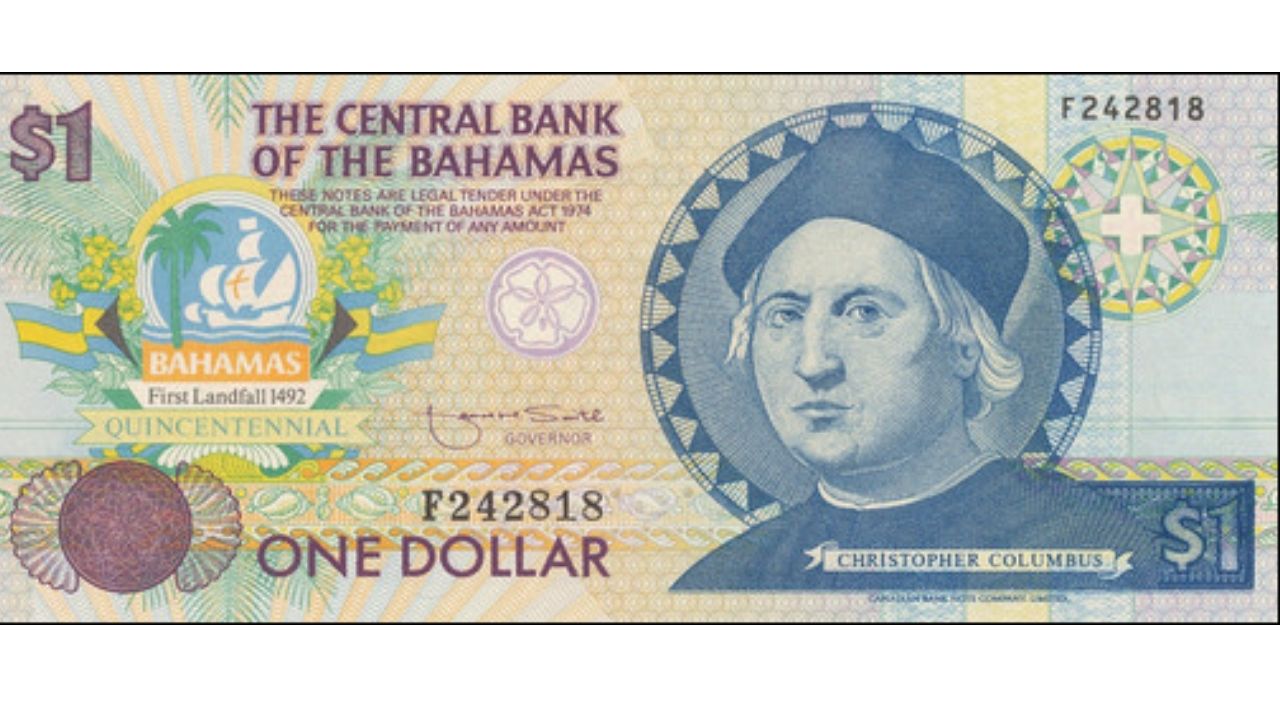 Tipo de cambio de dólar de Bahamas