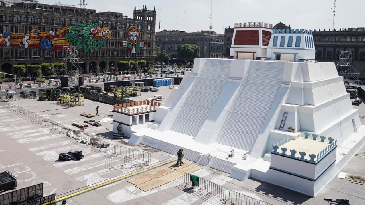 ¿Cuánto costó y quién pagó la maqueta del Templo Mayor instalada en el Zócalo? 