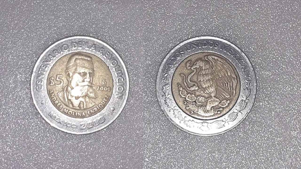 Conoce cuál es la moneda de 5 que se vende en 800 pesos en internet