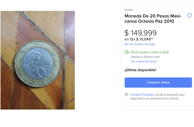 Monedas de colección