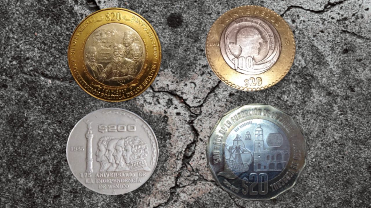 ¿Qué monedas antiguas debo juntar para obtener 50 mil pesos?