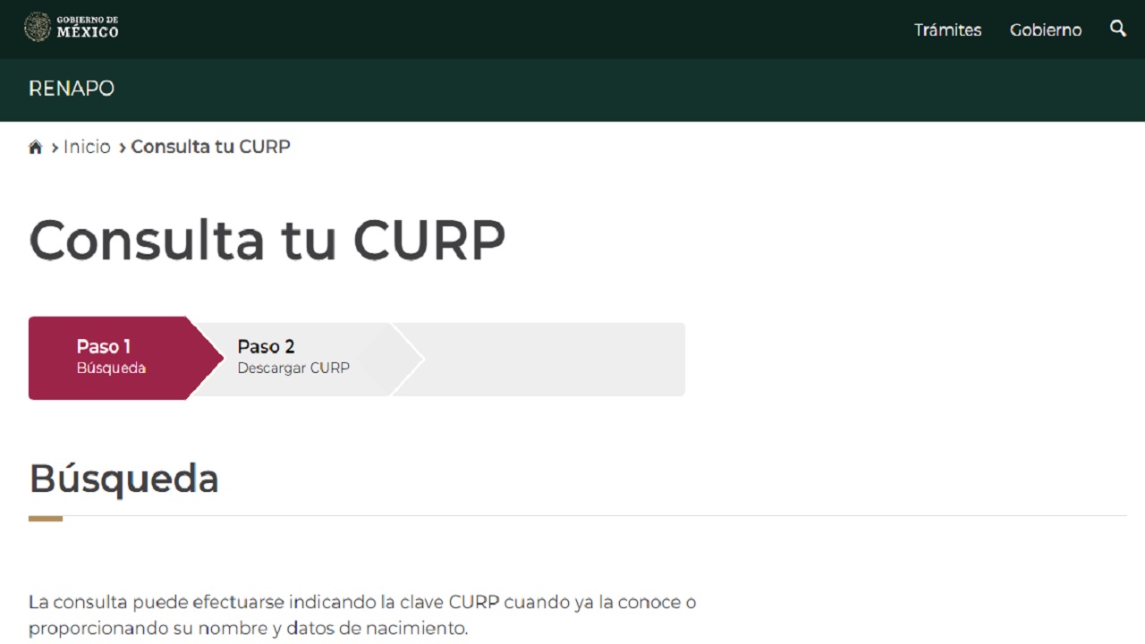 Así puedes descargar la nueva CURP certificada