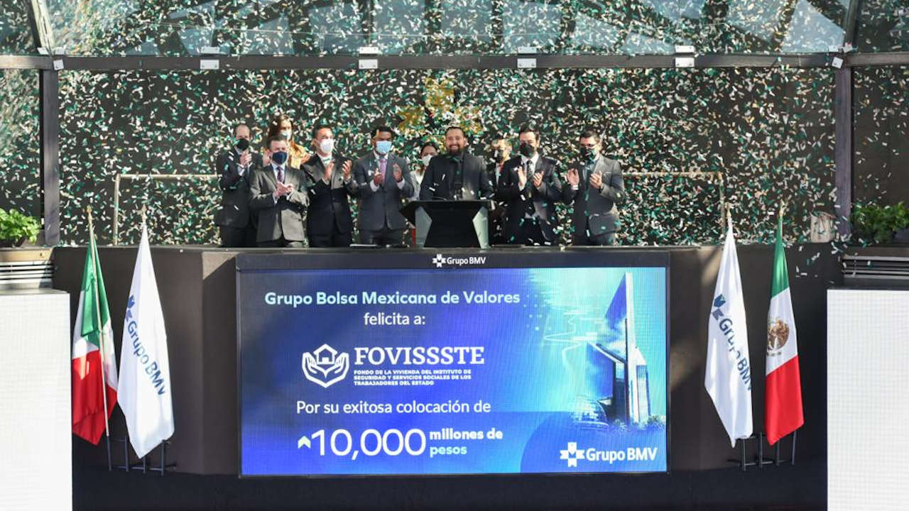 Fovissste coloca certificados bursátiles en la BMV