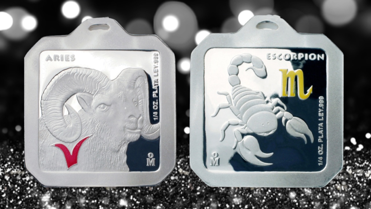 Casa de Moneda de México ofrece signos zodiacales en plata