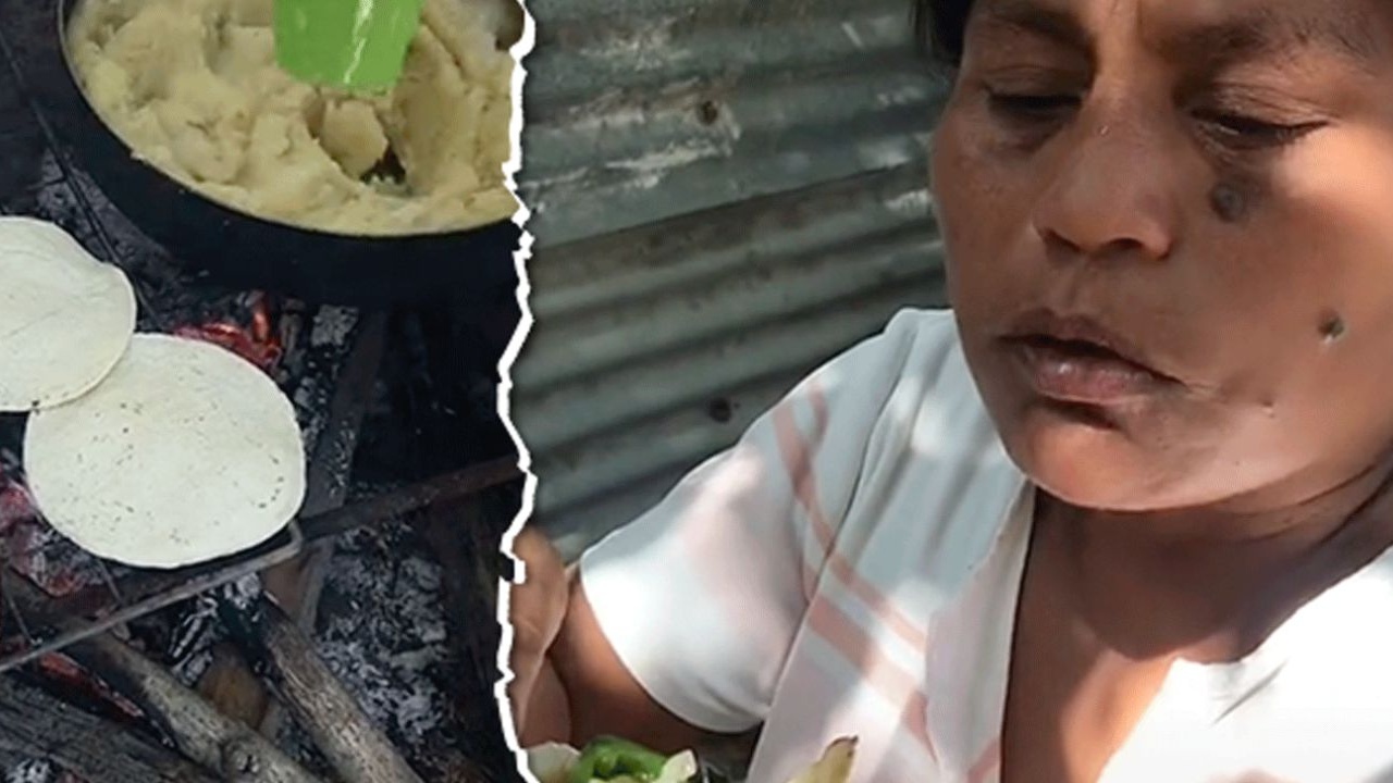 La mujer que se hizo viral en Tik Tok