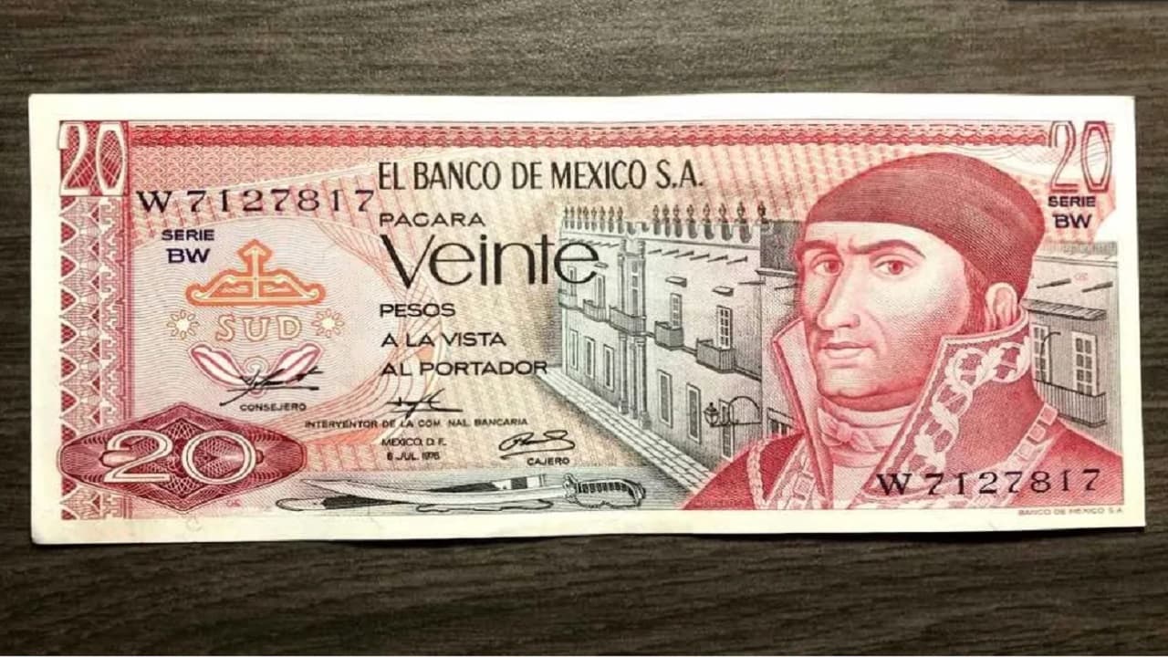 Conoce las características del primer billete fabricado en México